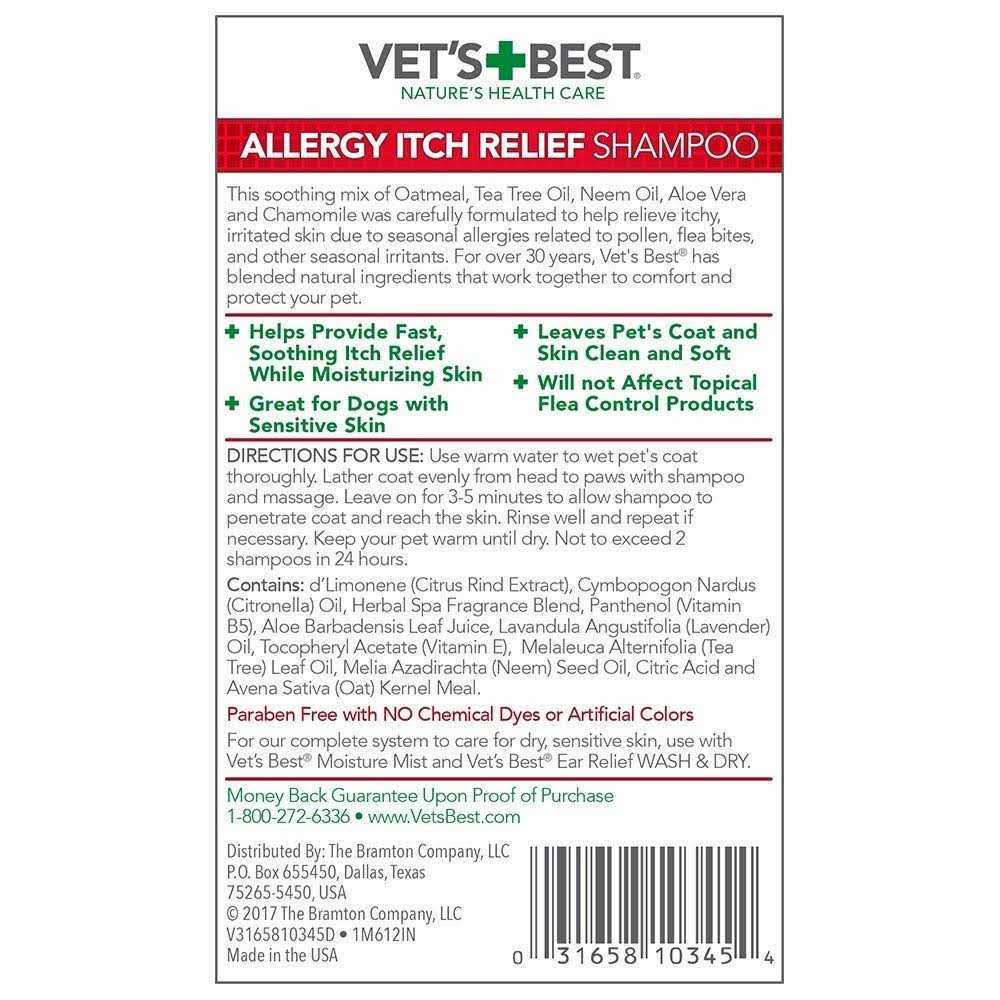 Allergy Itch Relief Shampoo P6744