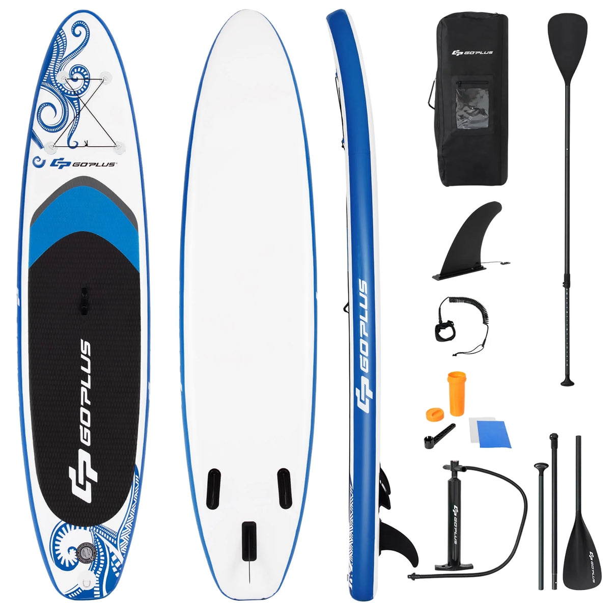 11' Inflatable Stand Up Paddle Board O6854
