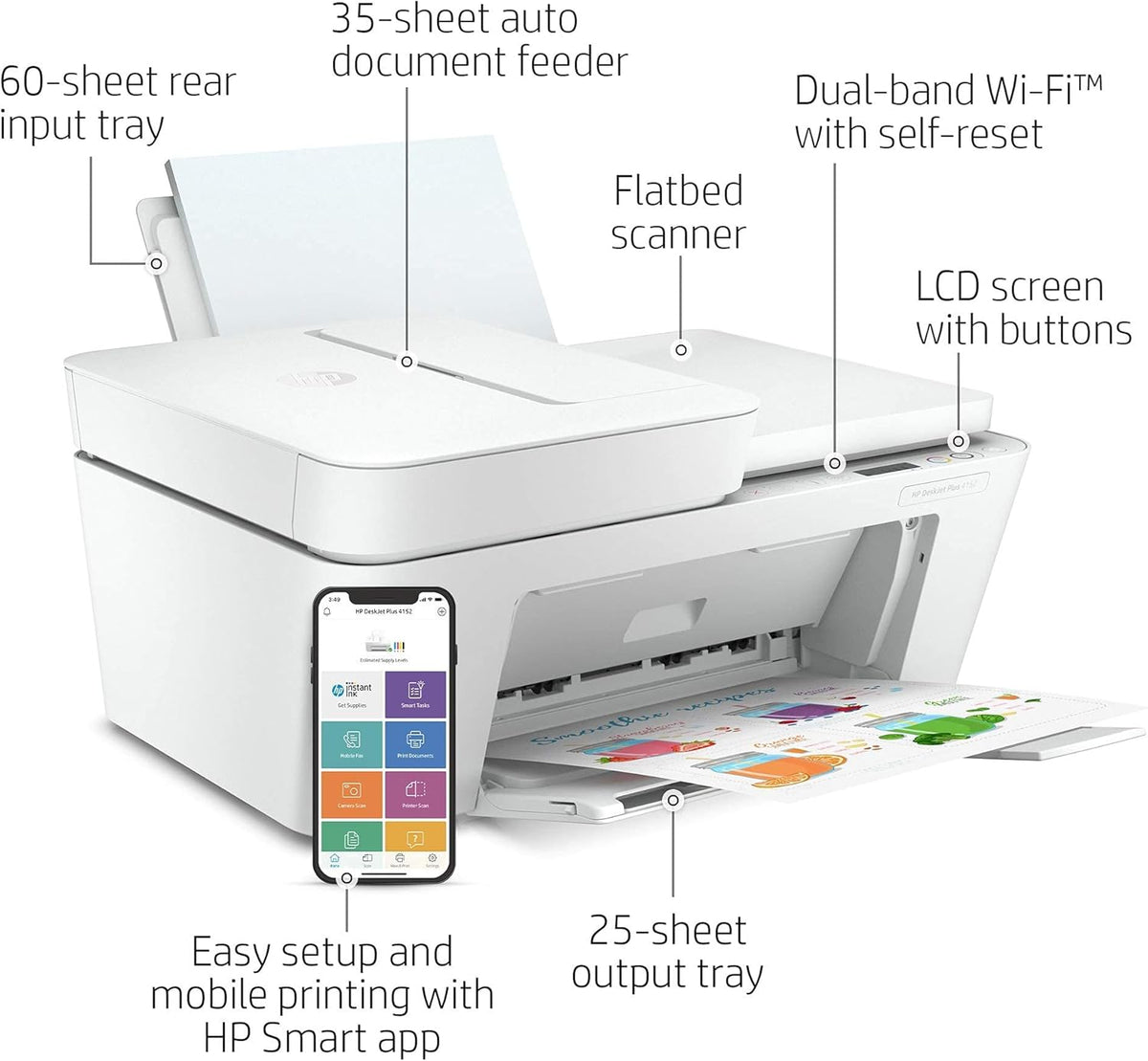 Wireless All-in-One Color Inkjet Printer P24129