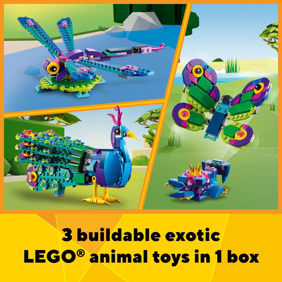 Peacock Toy 3 in 1 H758