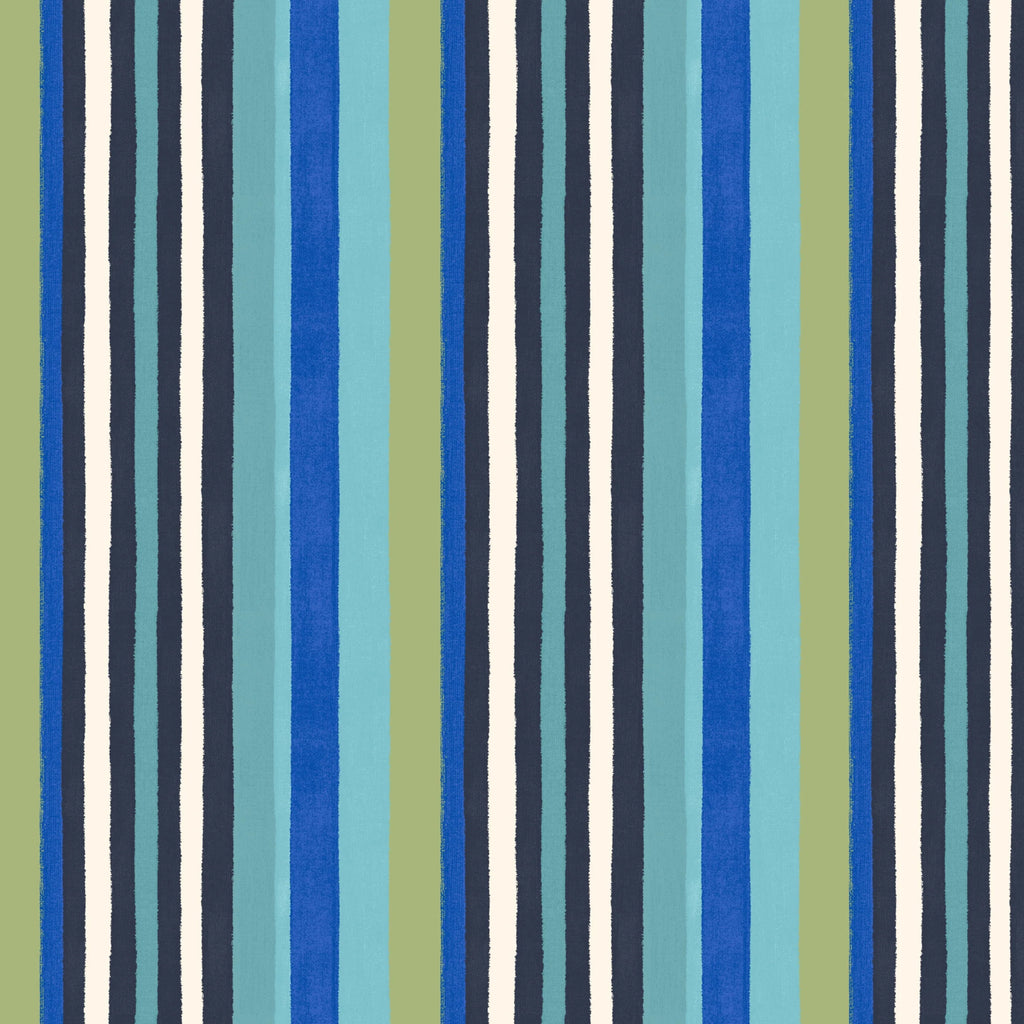 Multi-color Stripe Patio Chair Cushion N207