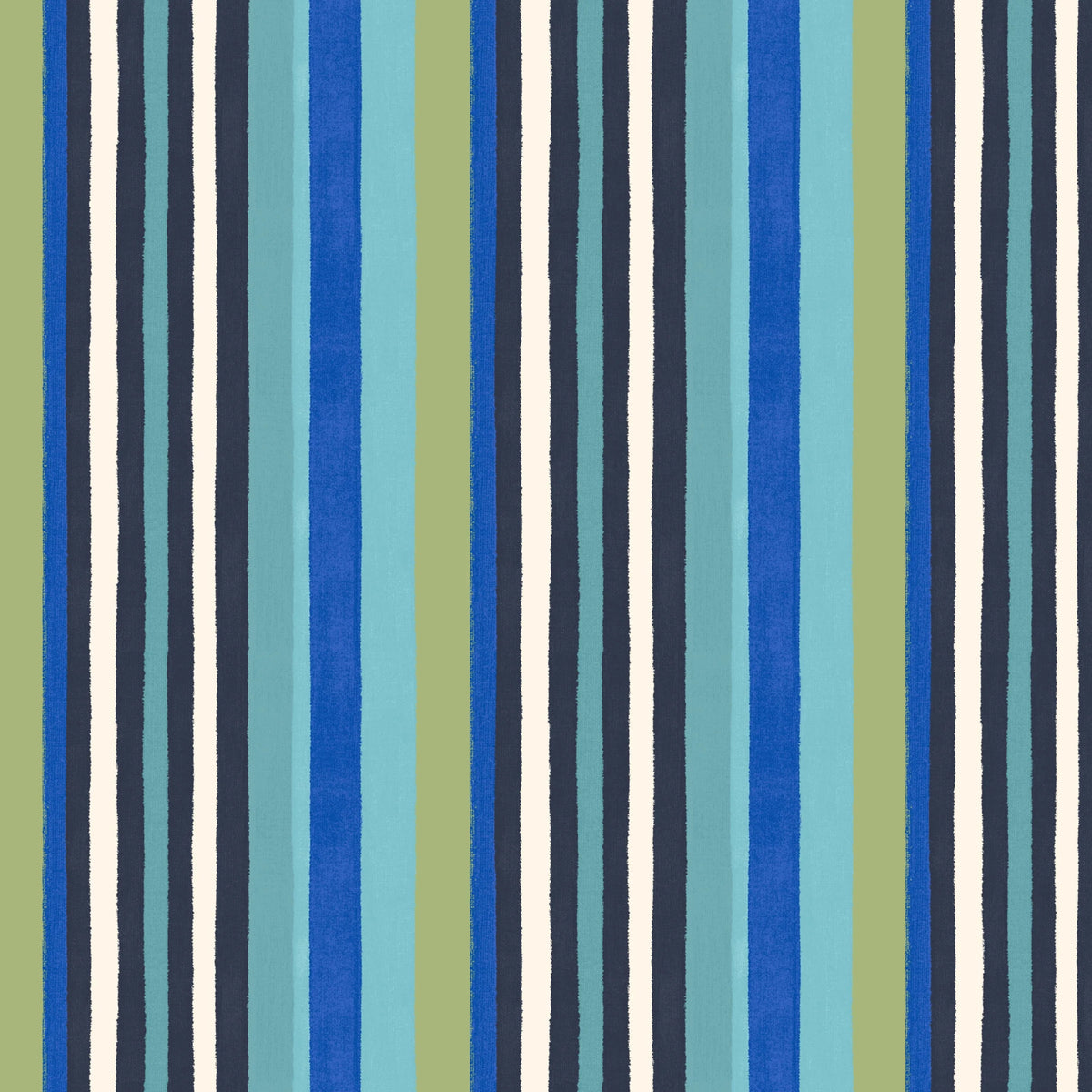 Multi-color Stripe Patio Chair Cushion N207