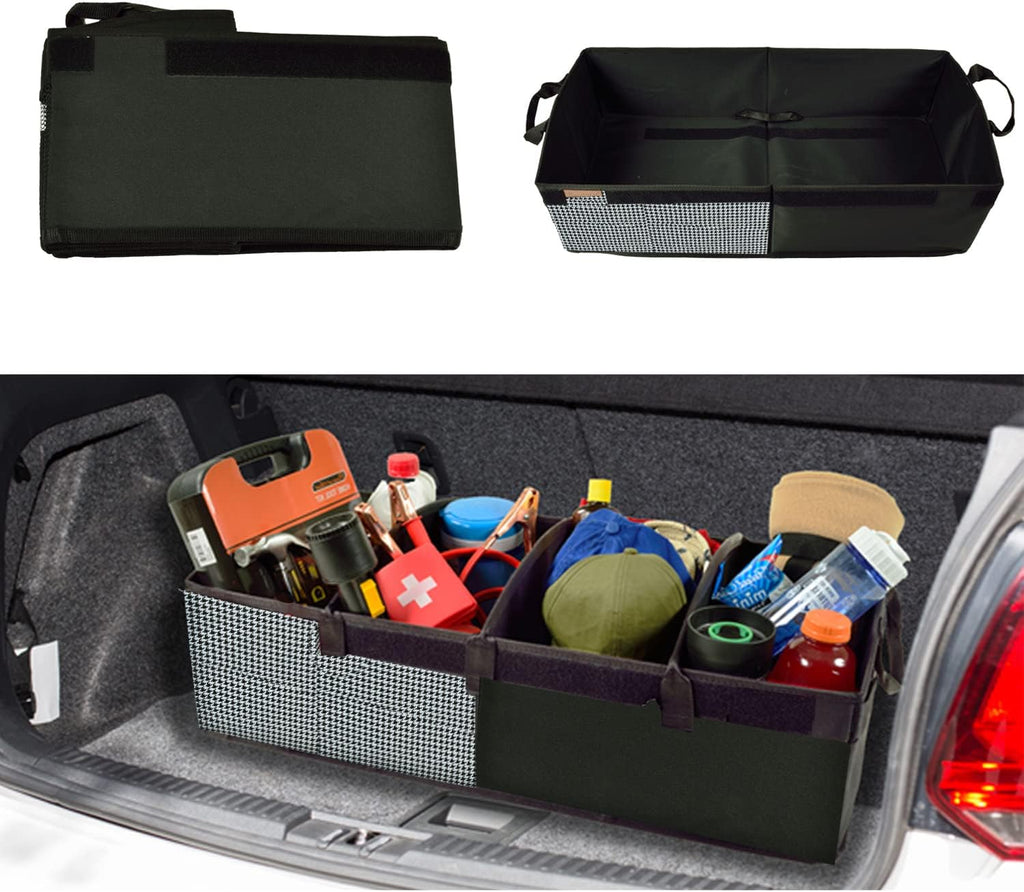 Rigid Base Trunk Organizer with 28 Can Cooler X203683