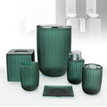 6-Piece Bathroom Accessory Set Sea Green X599677