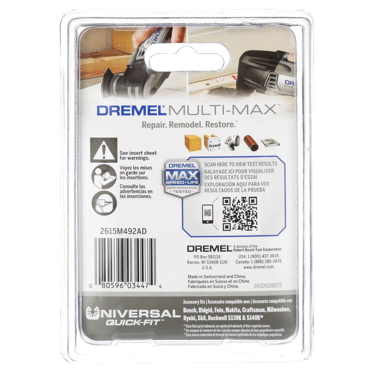 3-Piece Oscillating Cutting Accessory Set T93494