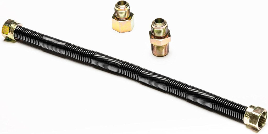 Black Non-Whistle Gas Flex Line Y894