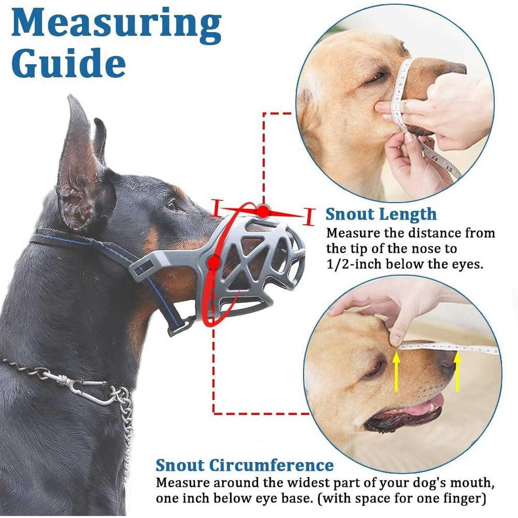Breathable Basket Dog Muzzle F11148