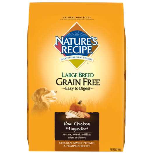 Large Breed Grain-Free Chicken Sweet Potato Pumpkin Dry Dog Food Y579709