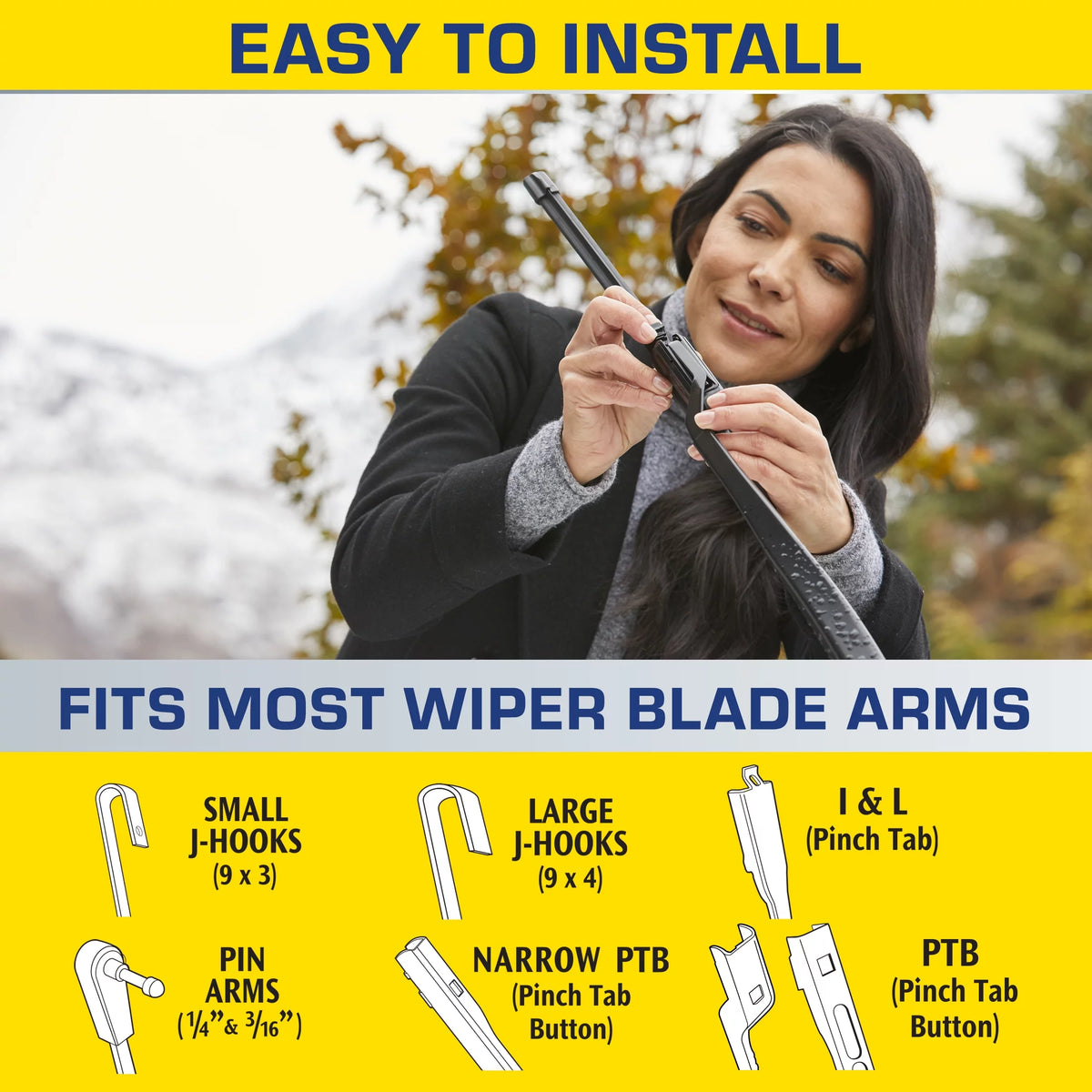 24 2-in-1 Windshield Wiper Blade G3162
