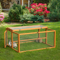 Chicken Coop & Roosting Bar Small Pet Hutch I514