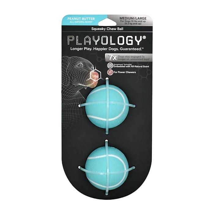 Squeaky Chew Ball Dog Toy M8647
