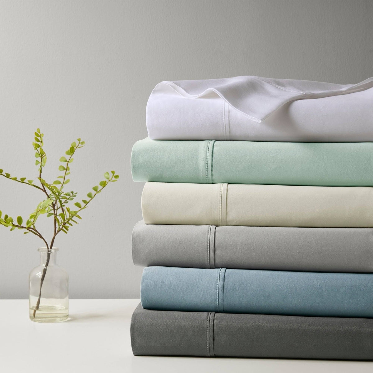 1000 Thread Count 4 Piece Sheet Set - Cal King - Ivory T2535