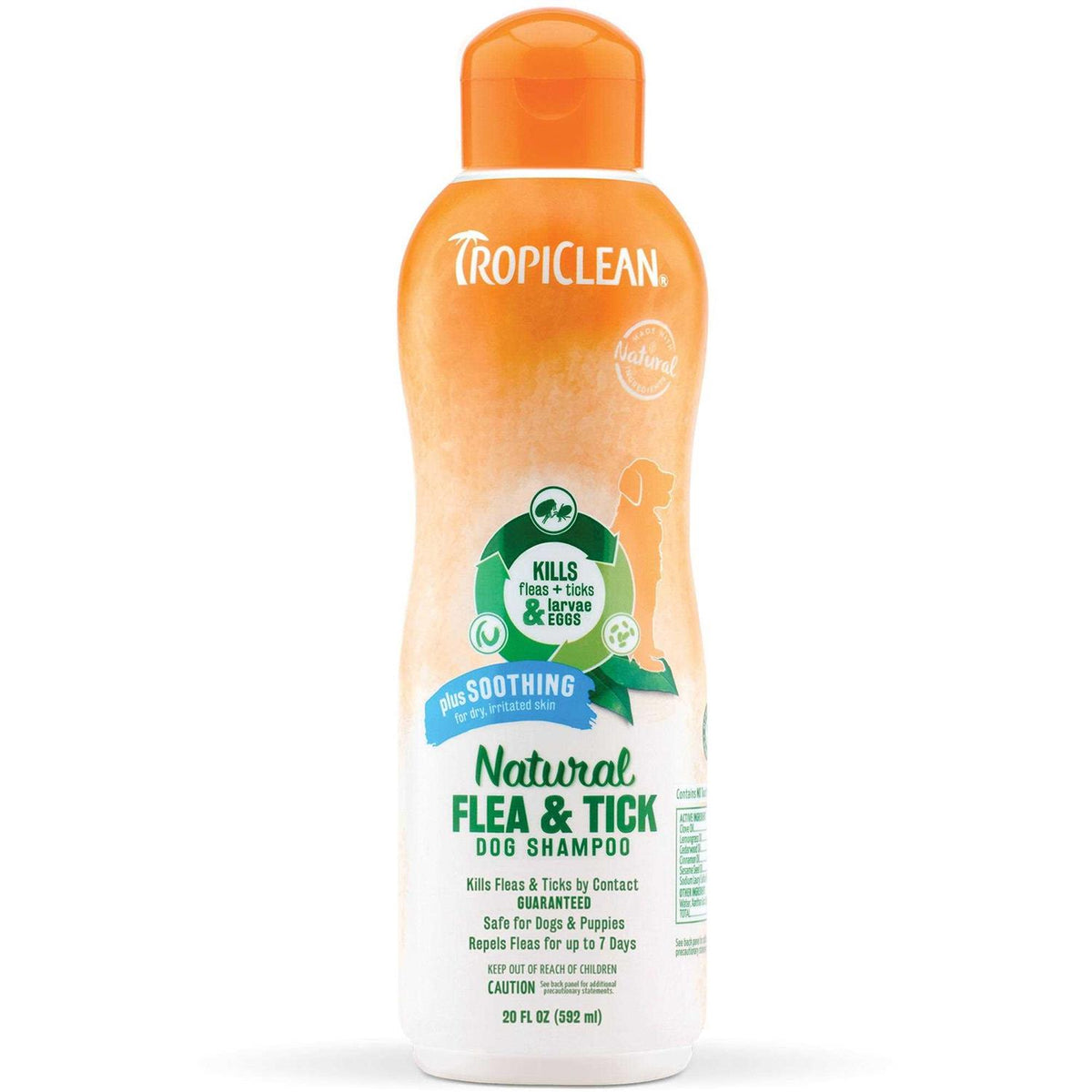 Natural Flea & Tick Soothing Shampoo J848