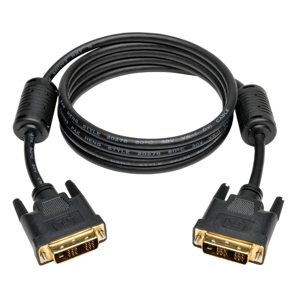 100ft DVI Single Link Digital Monitor Cable DVI-D M/M V2786