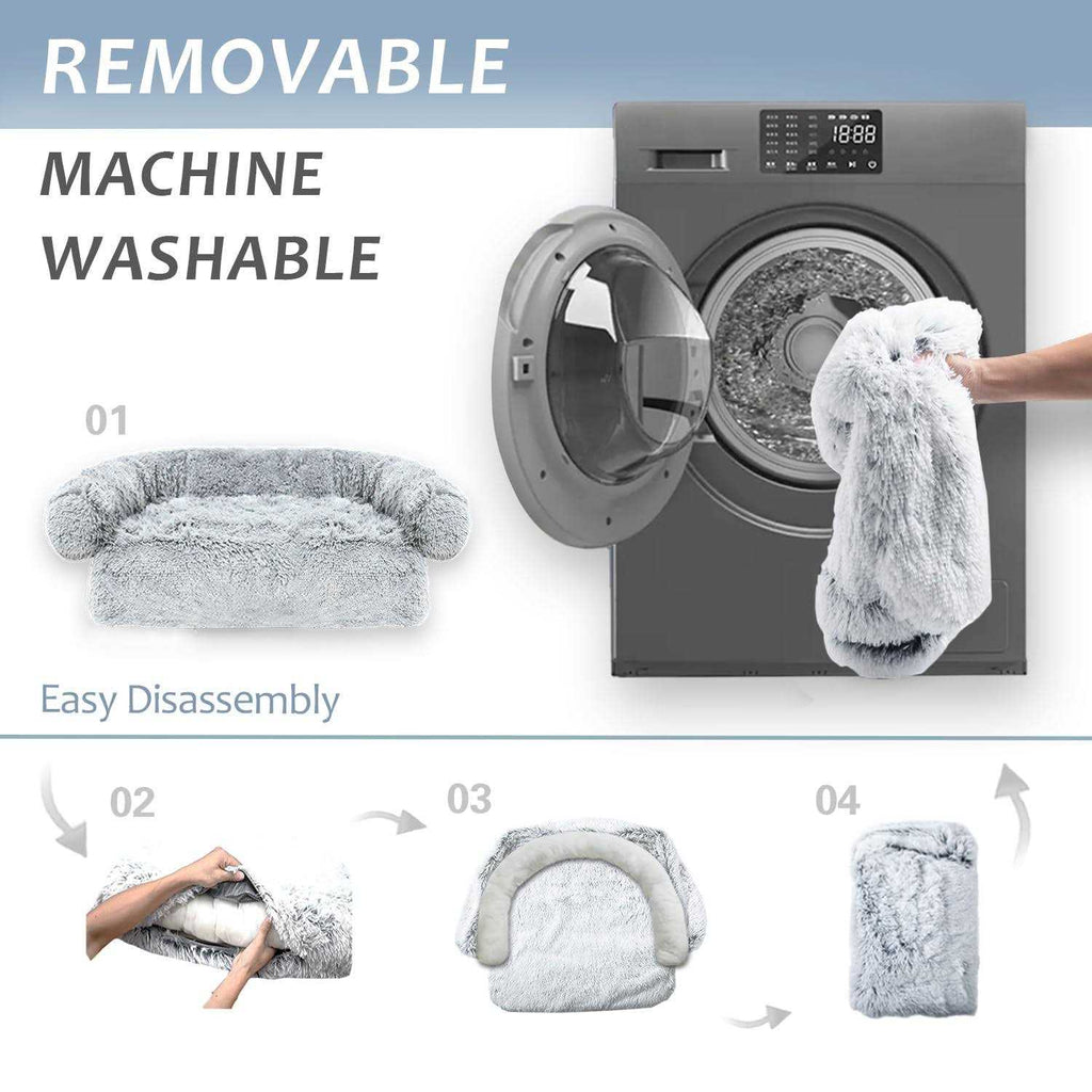 Calming Washable Dog Bed Mat H2117