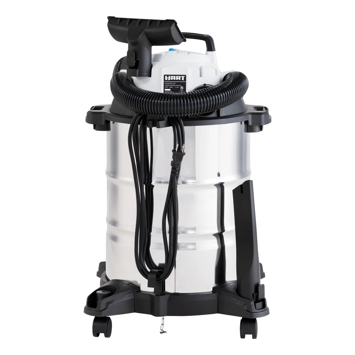 8 Gallon 6 Peak HP Stainless Steel Wet/Dry Vacuum L3145
