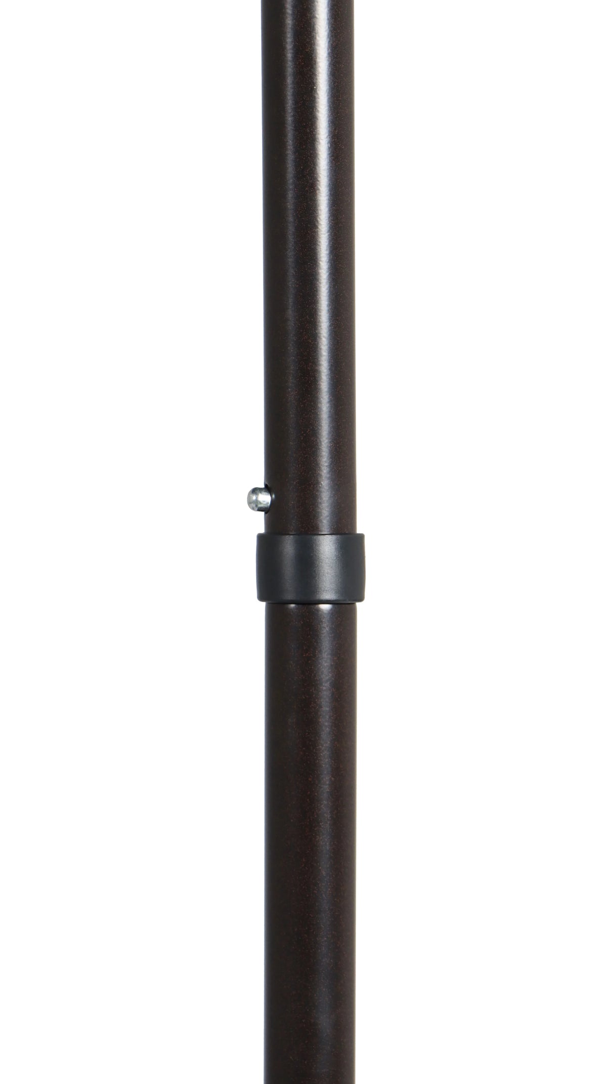 White 7.5' Round Patio Umbrella with Steel Pole G1760