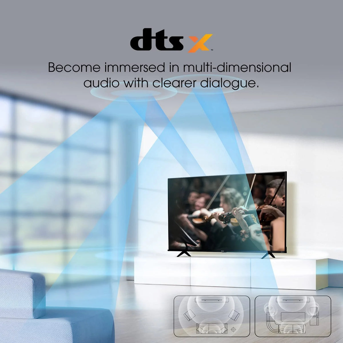 50-Inch 4K UHD Google Smart TV U24263
