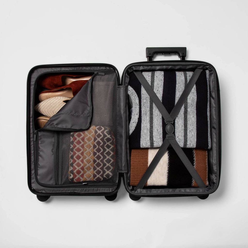 20x22 Carry on Spinner Suitcase Green A2971