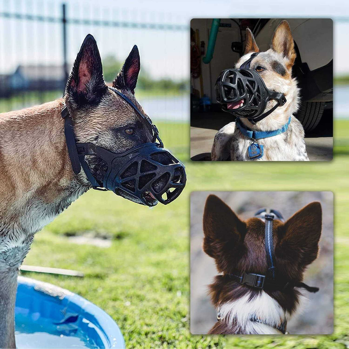 Breathable Basket Dog Muzzle F11148