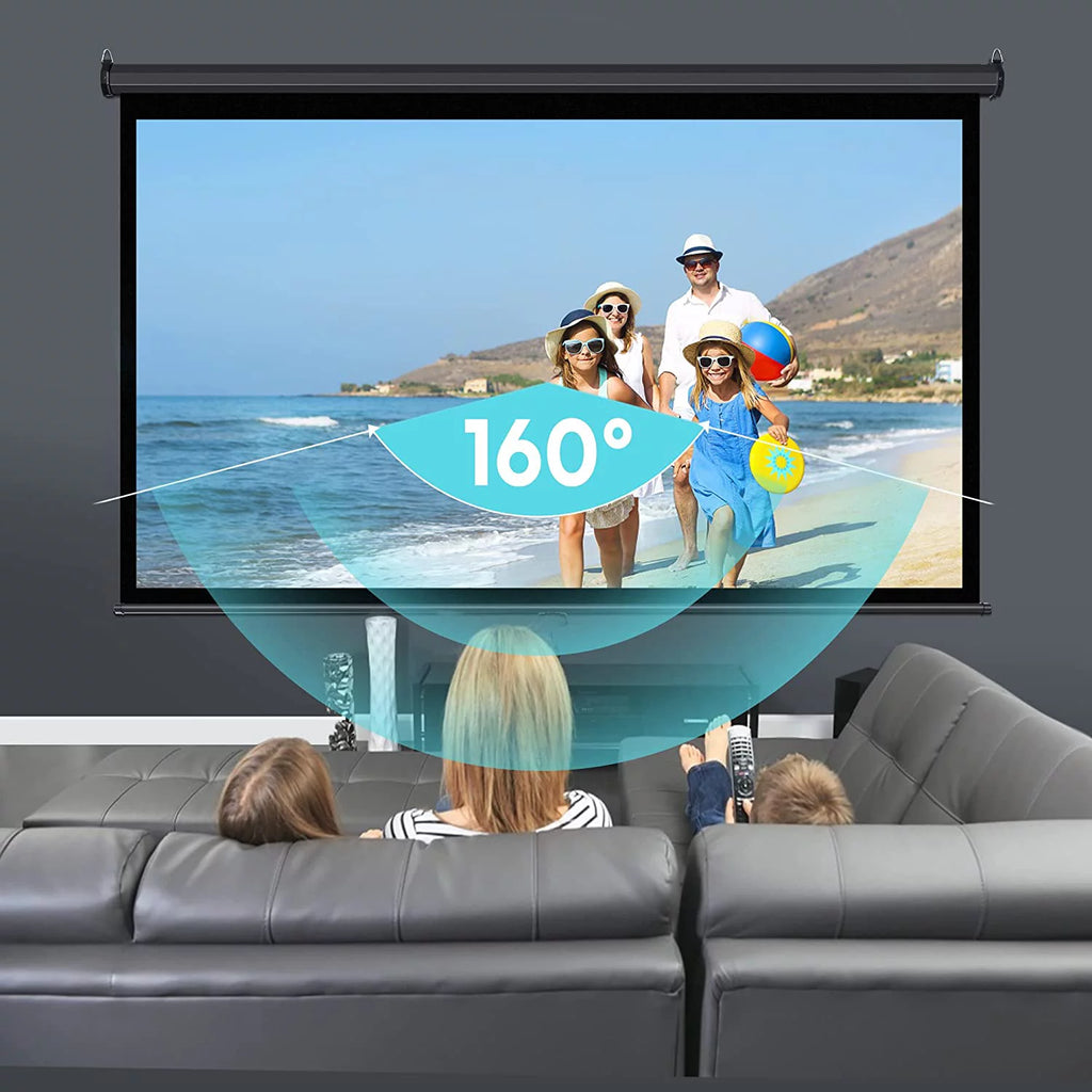 80 inch 16:9 HD Retractable Projector Screen T75316