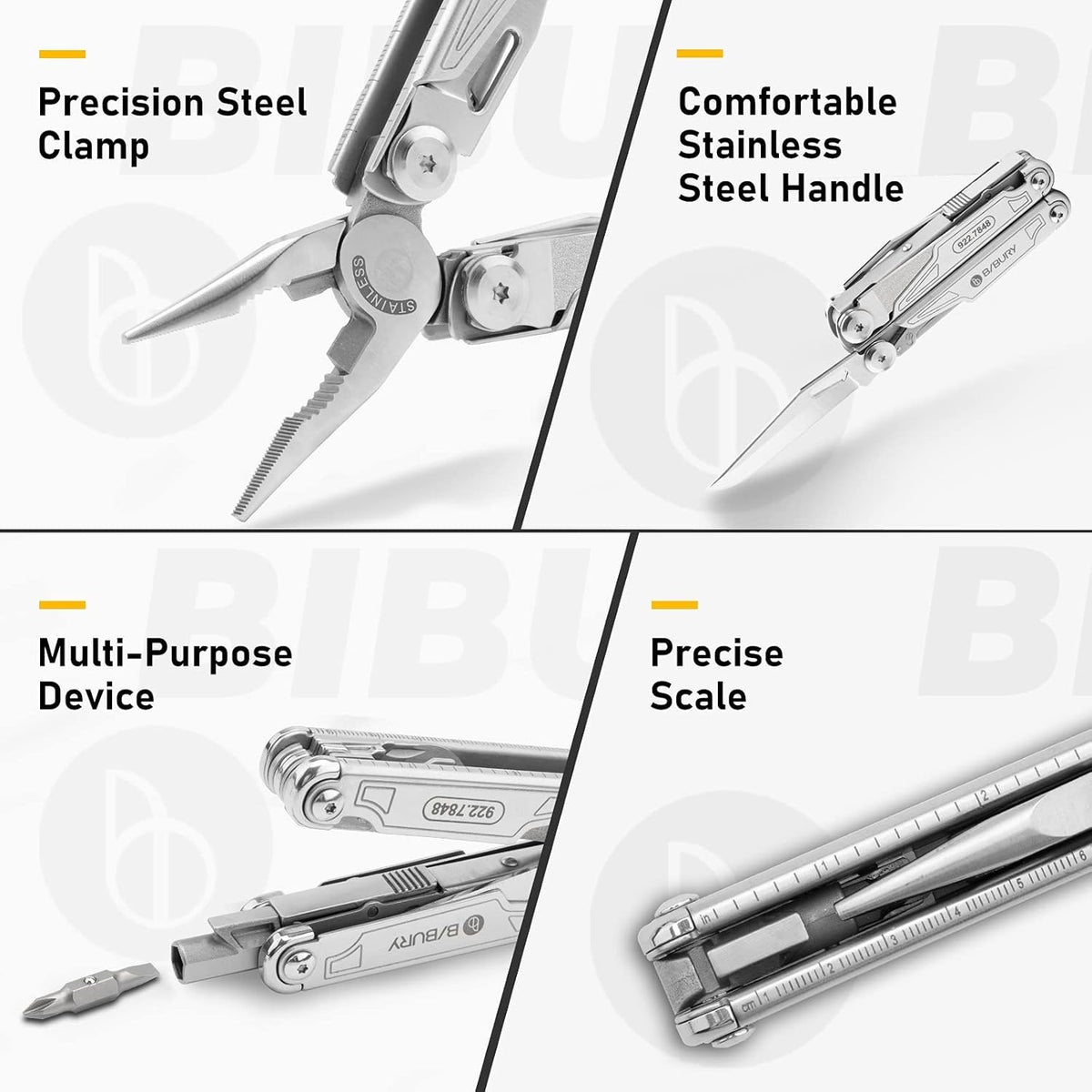 19-in-1 Stainless Steel Multitool P290