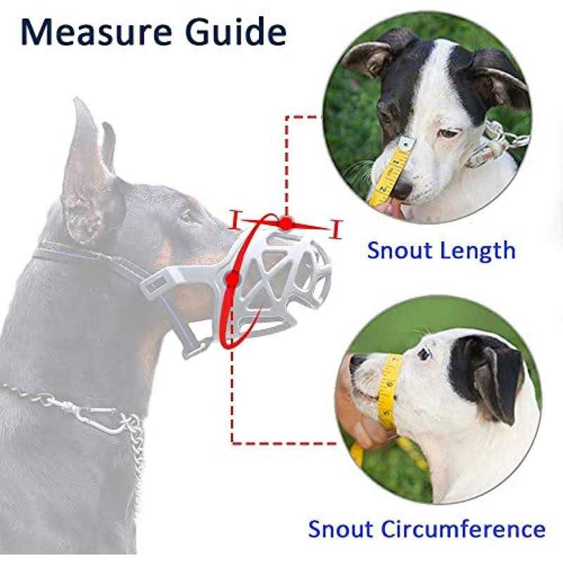 Breathable Basket Dog Muzzle F11148