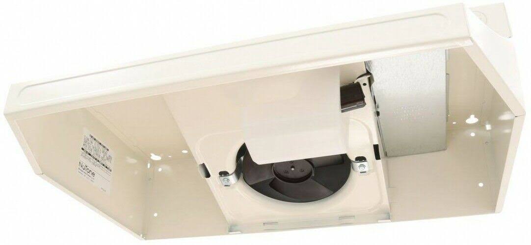 24 in. Ductless Under Cabinet Range Hood with Light in Bisque X460059