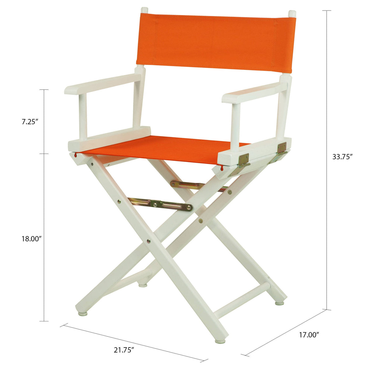 18x22 Director's Chair White Frame Purple Canvas O4551