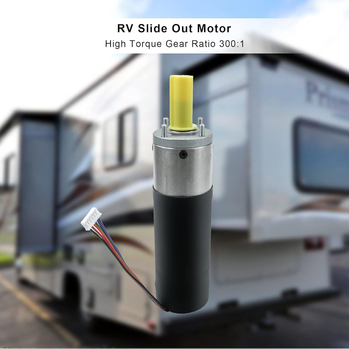 RV Slide-Out Motor 10mm 300:1 High Torque S5446