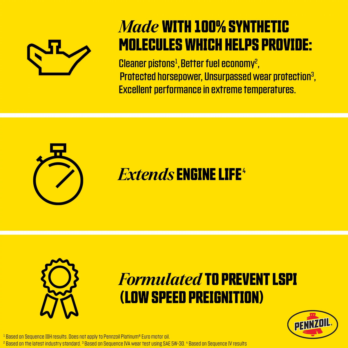 5W-30 Full Synthetic Motor Oil, 5 Quart L767