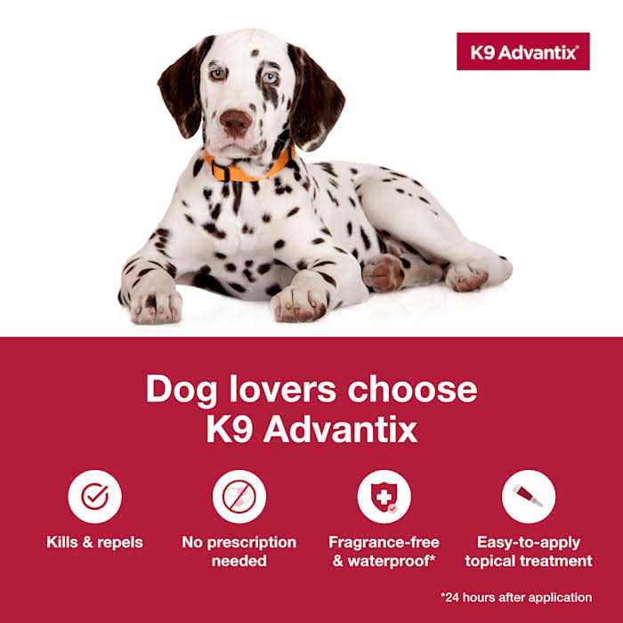 Flea Tick & Mosquito Prevention for Large Dogs I149994