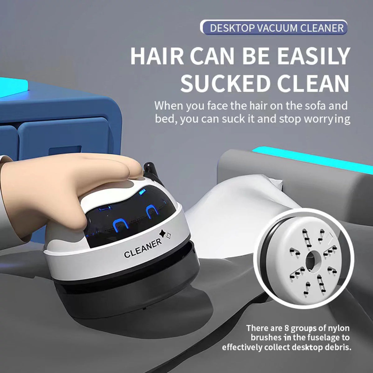 Mini Desktop Vacuum Cleaner F5088