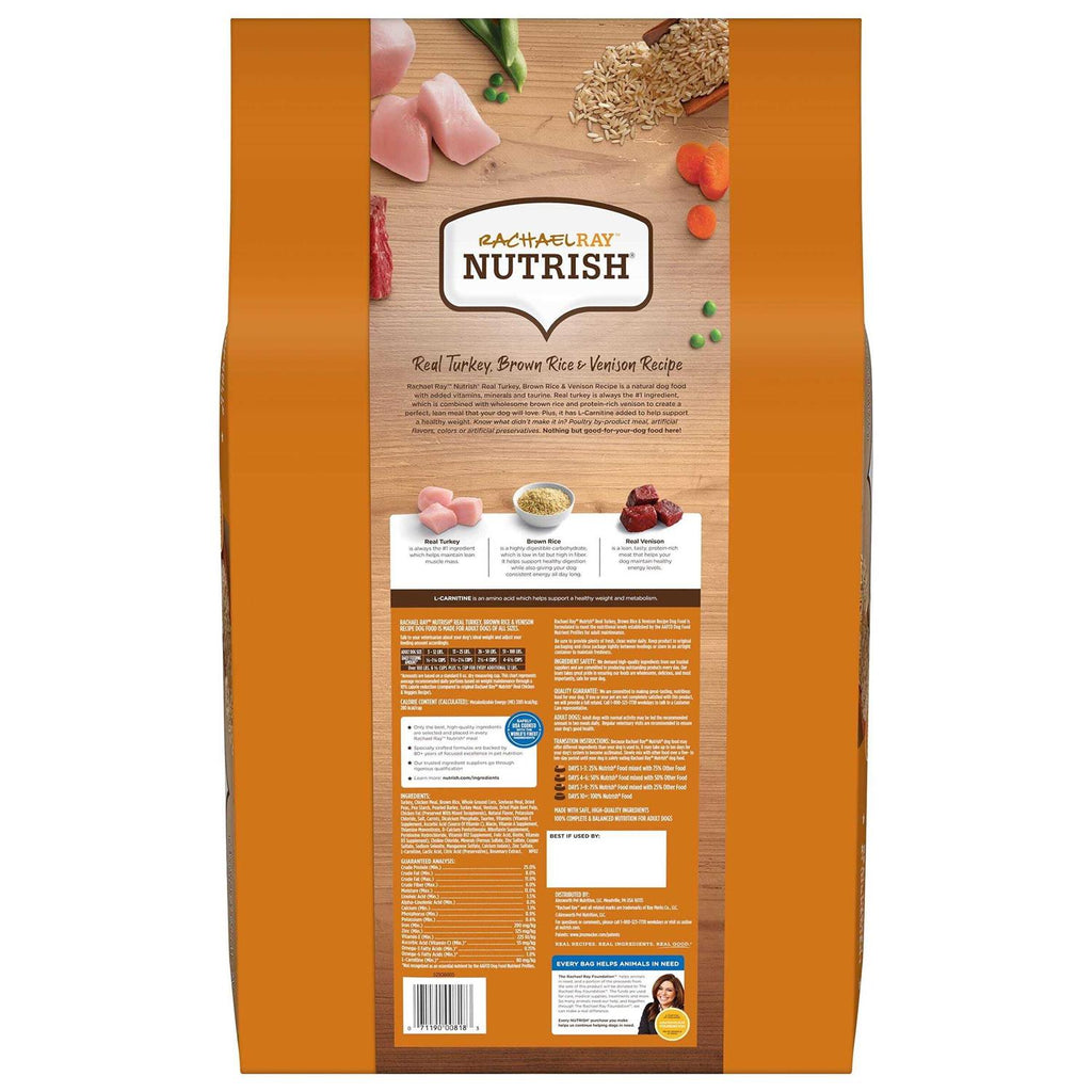 Turkey Brown Rice Dry Dog Food N432