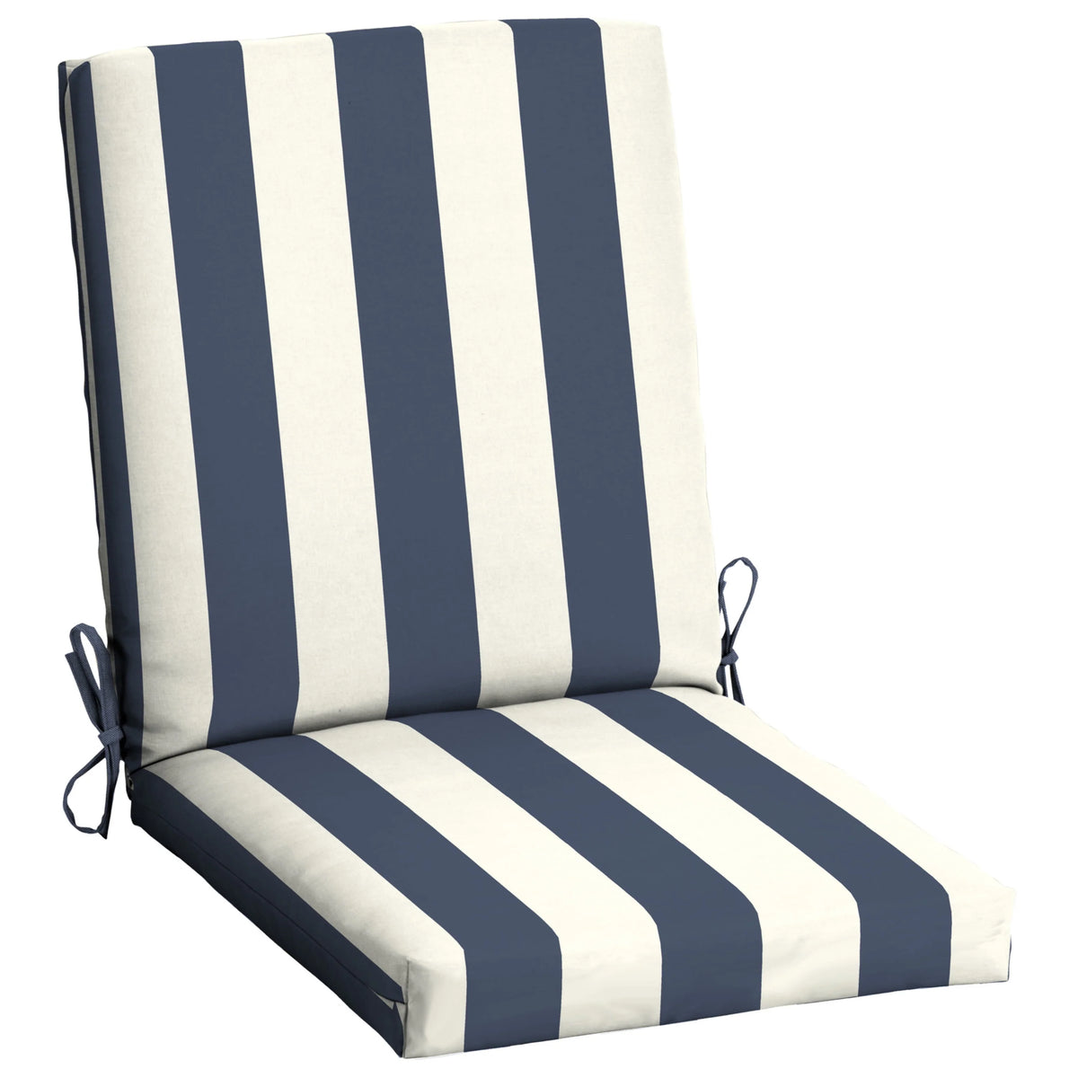 Multi-color Stripe Patio Chair Cushion N207