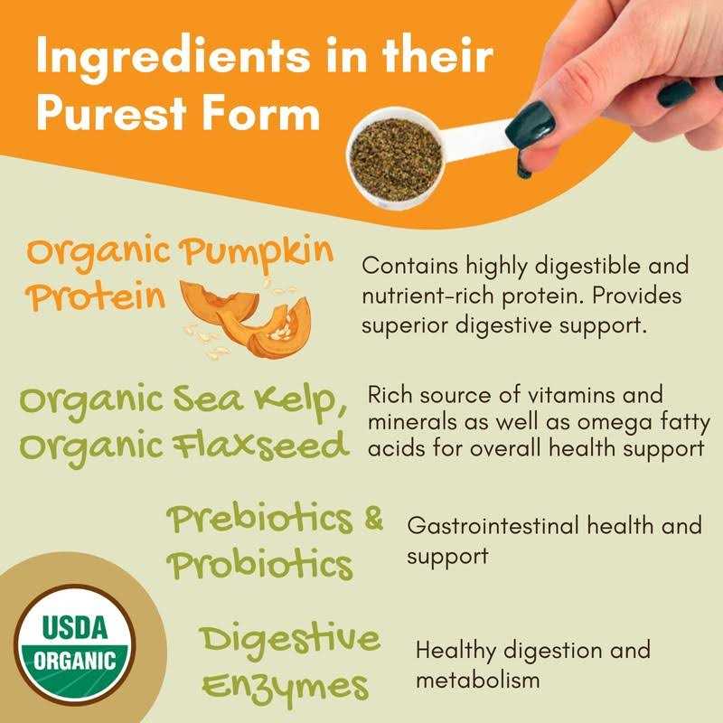 Organic Pumpkin Supplement for Dogs L883896