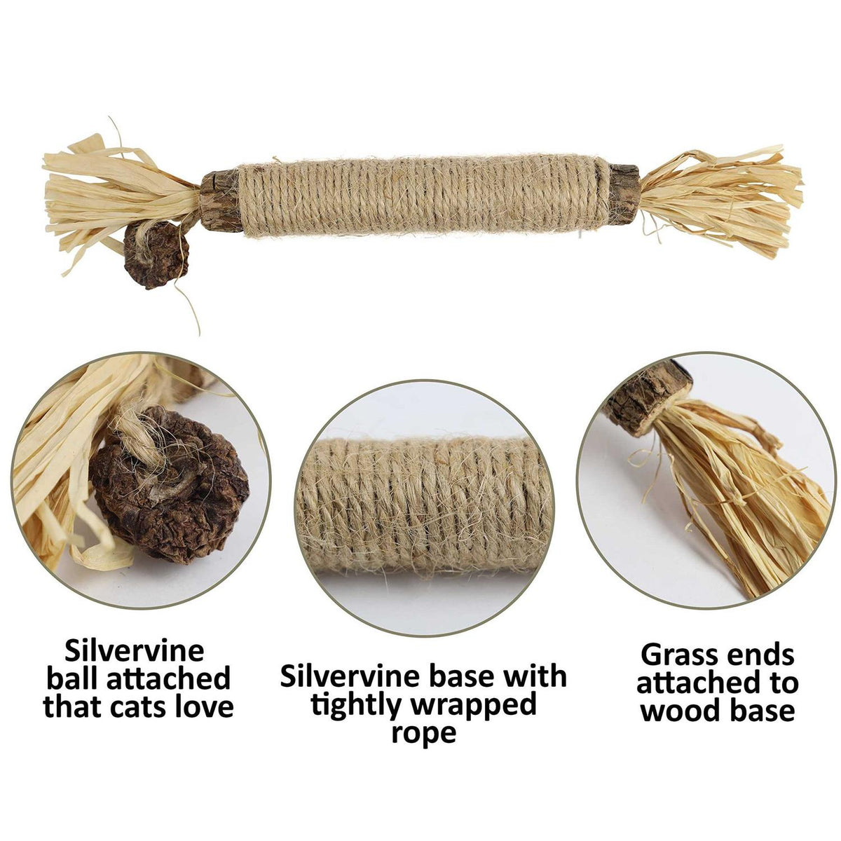 Catnip Silvervine Chew Toy D73461