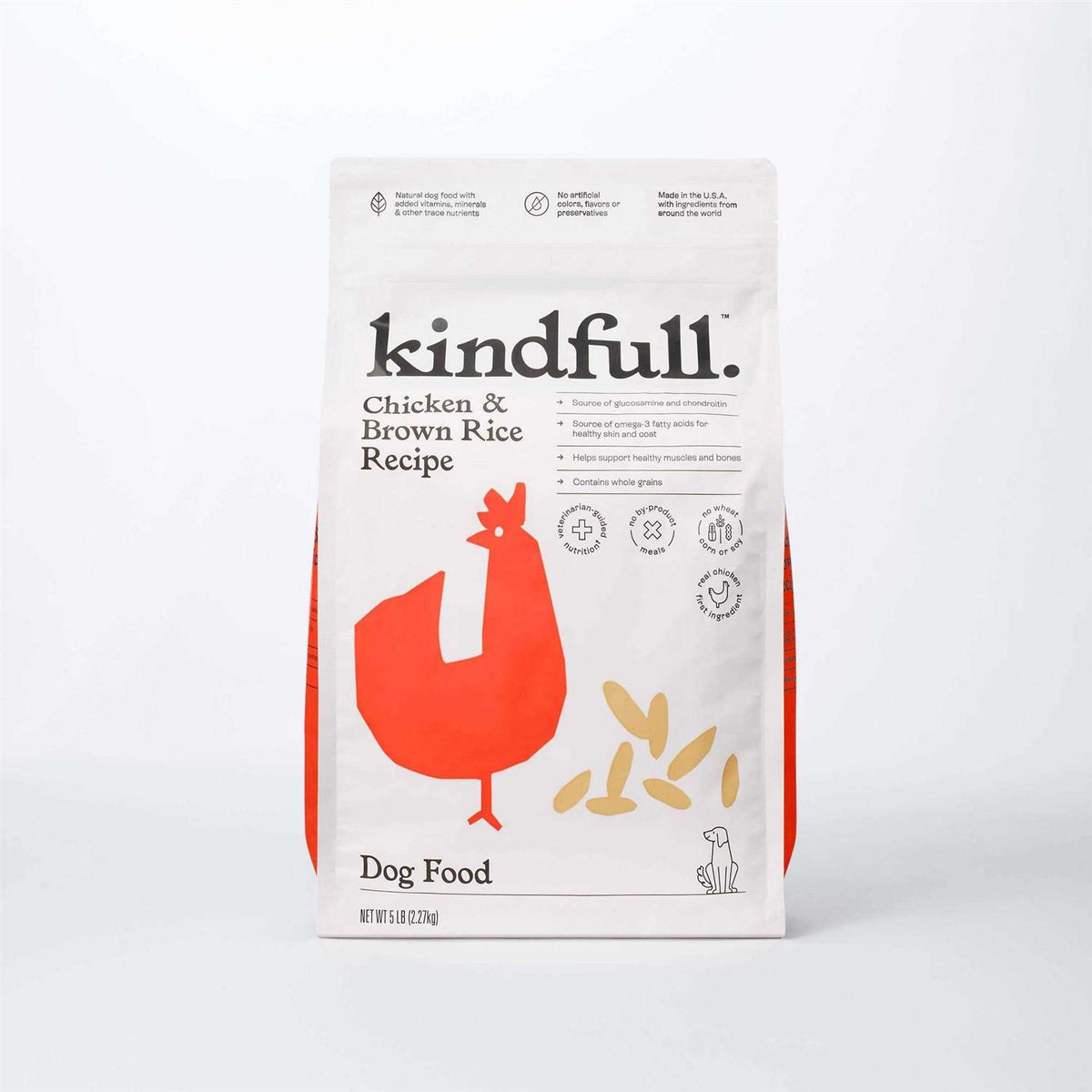Chicken and Brown Rice Recipe Dry Dog Food F1213