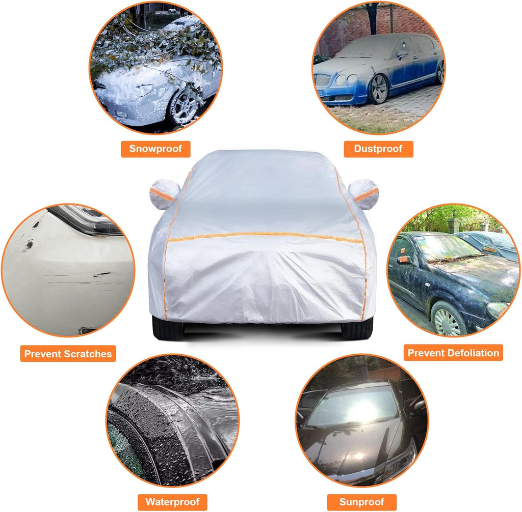 6 Layers Waterproof All Weather Car Cover C637983