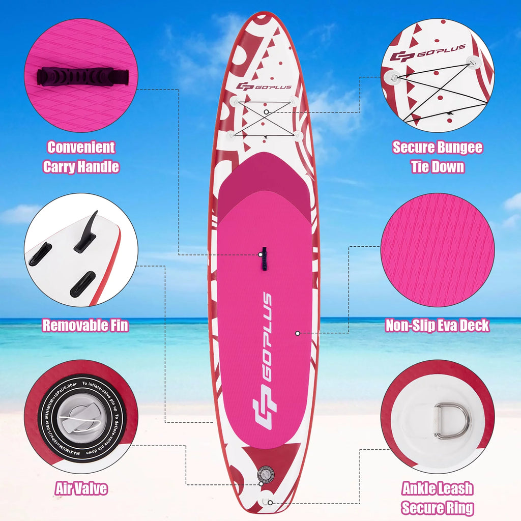 11' Inflatable Stand Up Paddle Board O6854