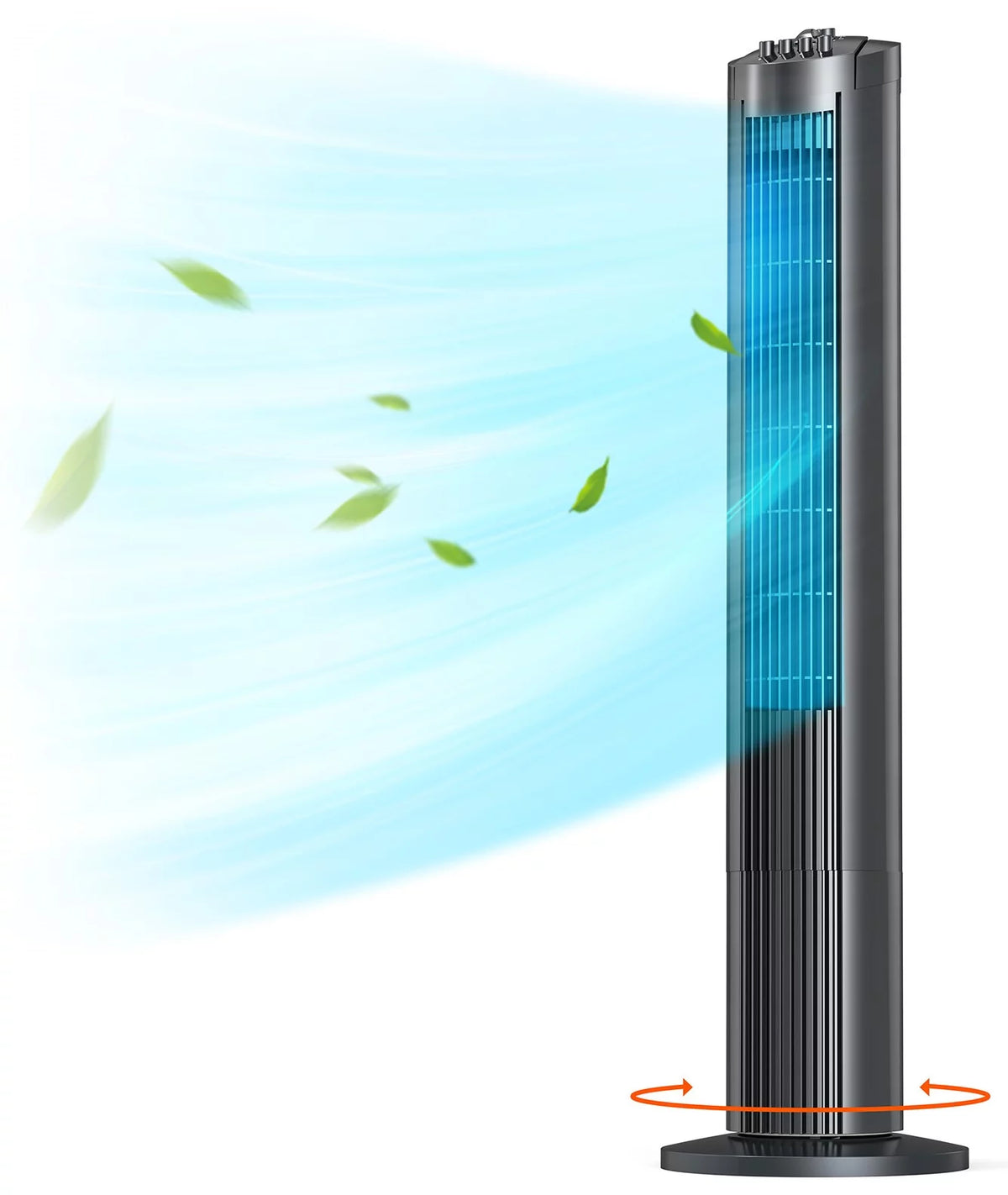 36" Oscillating Tower Fan, 3 Speeds, Timer O1908