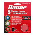 5 in. 180-Grit Hook-and-Loop Sanding Discs, 15-Pack W11946