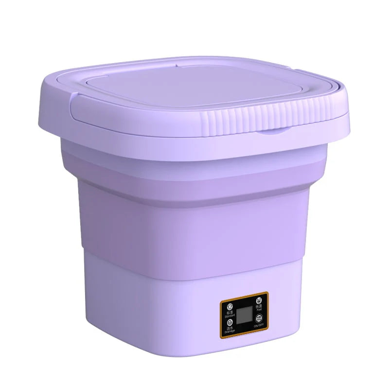Portable 9L Foldable Mini Washing Machine B69655