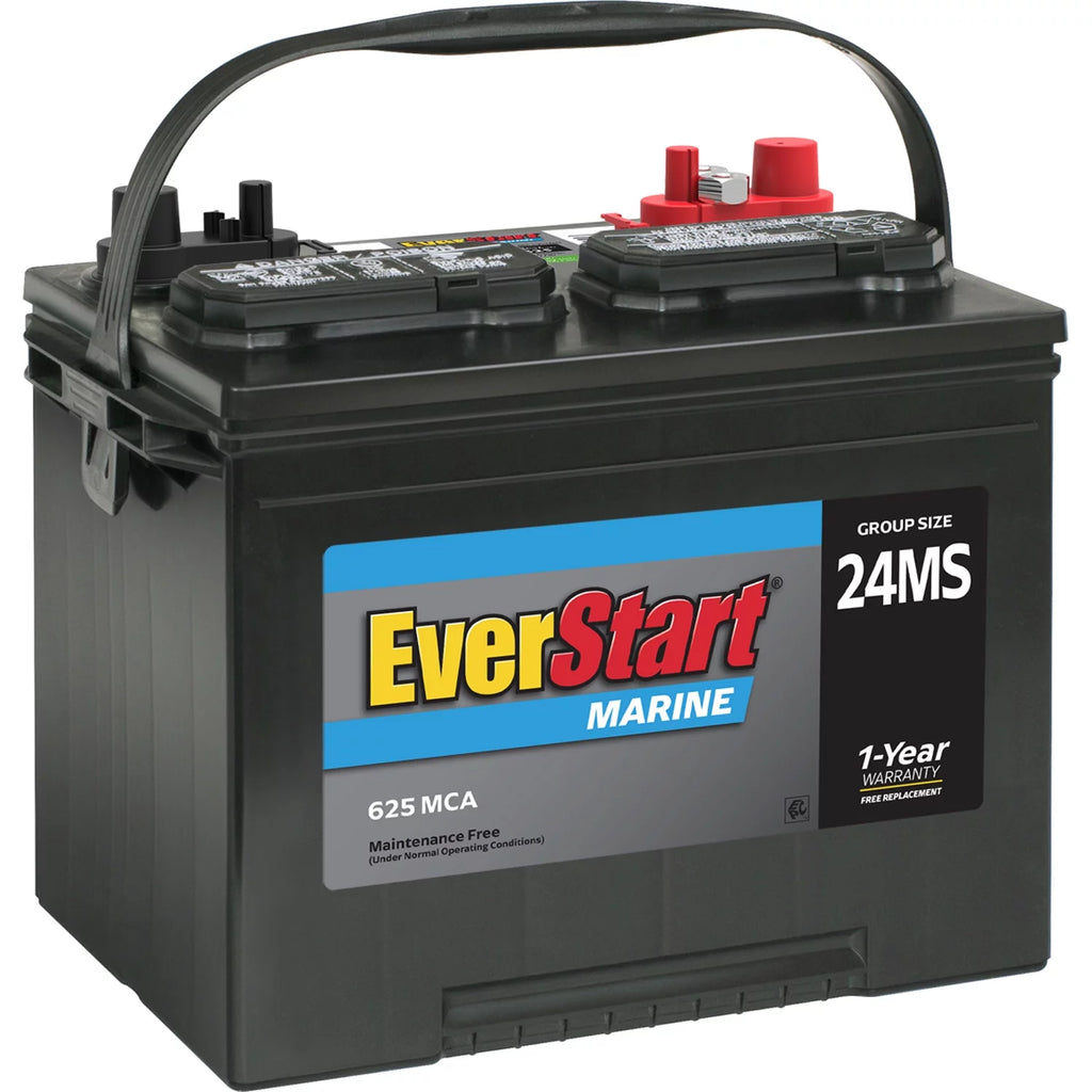 Lead Acid Marine Starting Battery Group Size 24MS 12 Volt 1000 MCA S56820