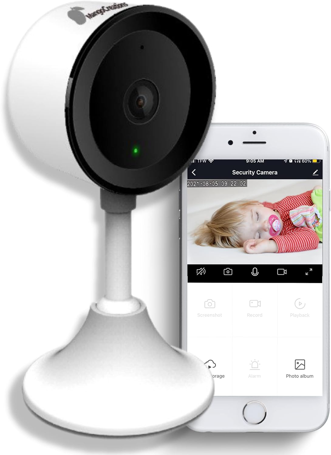 1080p HD Indoor Security Camera V968782