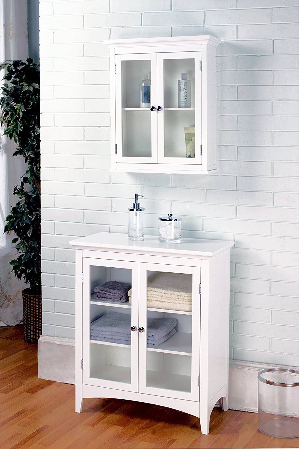 Wall Cabinet with 2 Doors, White X22590