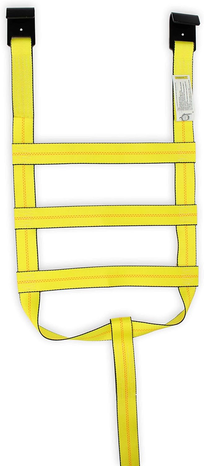 Tow Dolly Basket Straps with Flat Hooks 2-Pack Q9919