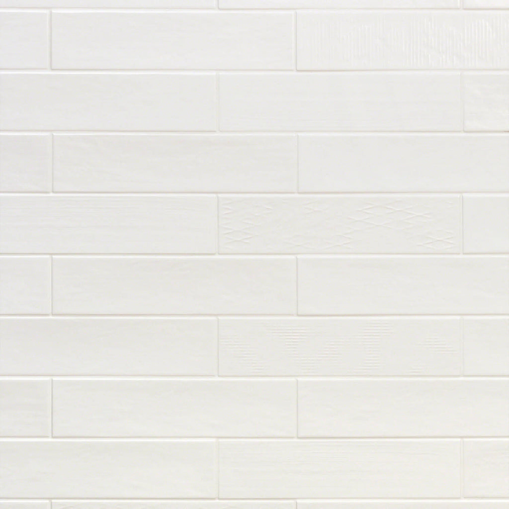 White 3x10 Matte Ceramic Tile S12986