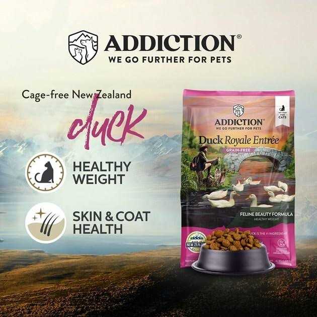 Grain-Free Duck Dry Cat Food J84242