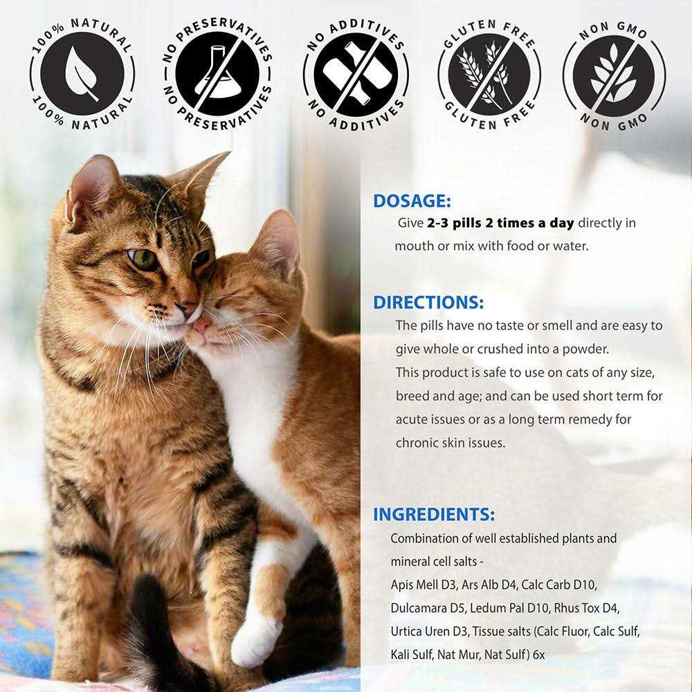 All-Natural Skin and Allergy Relief For Cats F36542